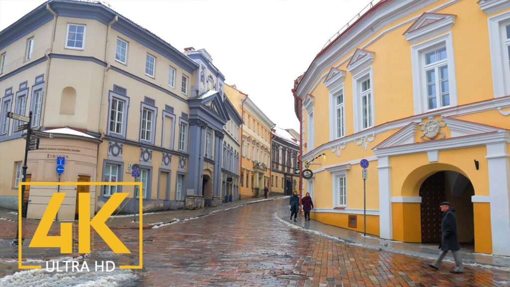 4K Vilnius, Lithuania - Urban Documentary Film - Travel Journal
