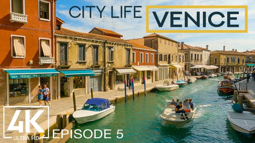 Discovering the City Life & Landmarks of VENICE in 4K | Traveling Around Europe - Part #5